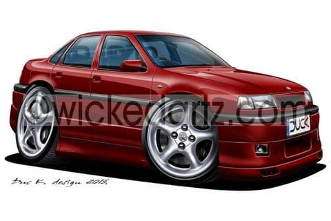 Vauxhall Cavalier MK3 GSi/SRi Burgundy DK (Items from £9.50)