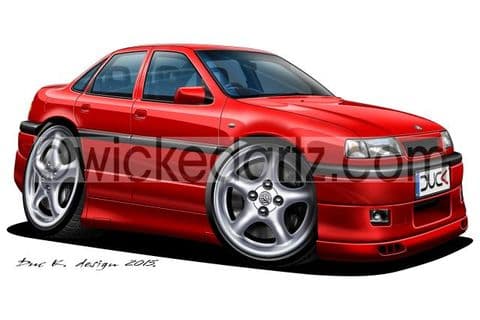 Vauxhall Cavalier MK3 GSi/SRi Red DK (Items from £9.50)