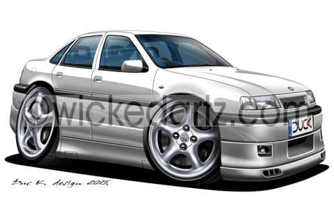 Vauxhall Cavalier MK3 GSi/SRi White DK (Items from £9.50)
