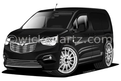 Vauxhall Combo Sportive 2019+ Black (Items from £9.50)