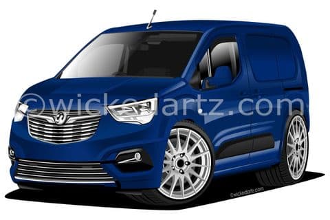 Vauxhall Combo Sportive 2019+ Blue (Items from £9.50)