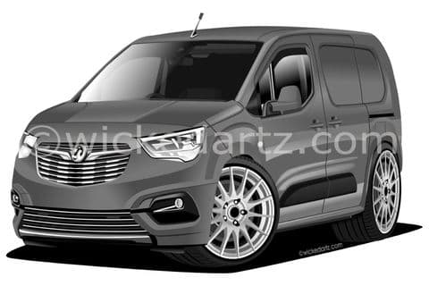 Vauxhall Combo Sportive 2019+ Grey (Items from £9.50)