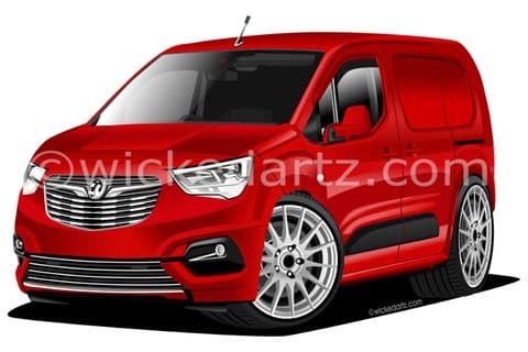 Vauxhall Combo Sportive 2019+ Red (Items from £9.50)