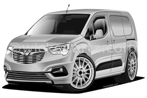 Vauxhall Combo Sportive 2019+ Silver (Items from £9.50)