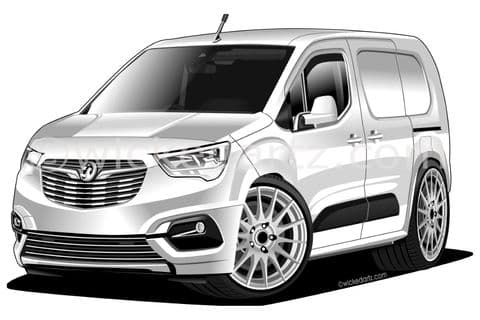 Vauxhall Combo Sportive 2019+ White (Items from £9.50)