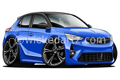 Vauxhall Corsa F 2019+ Blue (Items from £9.50)
