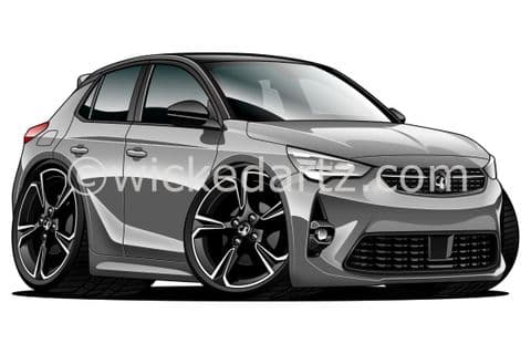 Vauxhall Corsa F 2019+ Dark Silver (Items from £9.50)