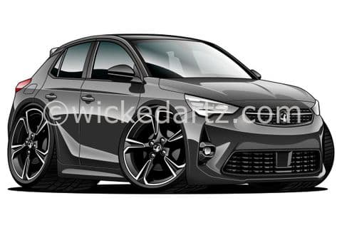 Vauxhall Corsa F 2019+ Grey (Items from £9.50)