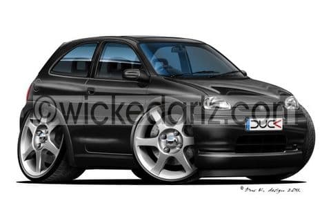 Vauxhall Corsa MK1 (Corsa B) Black DK (Items from £9.50)