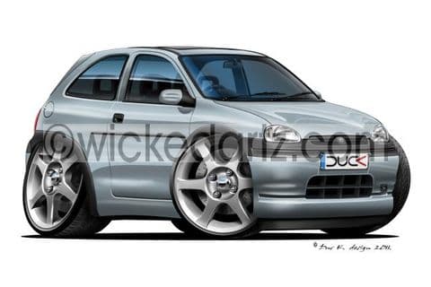 Vauxhall Corsa MK1 (Corsa B) Silver DK (Items from £9.50)
