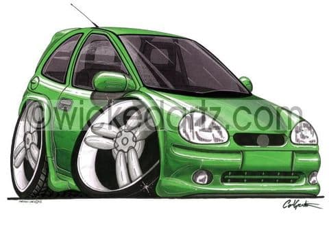 Vauxhall Corsa MK1 Green (Items from £9.50)