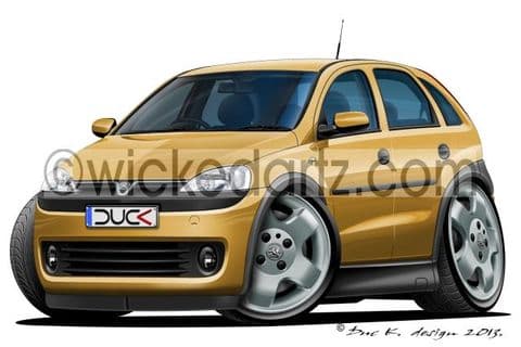 Vauxhall Corsa MK2 (Corsa C) Gold DK (Items from £9.50)
