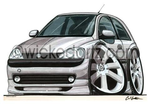 Vauxhall Corsa MK2 Silver (Items from £9.50)