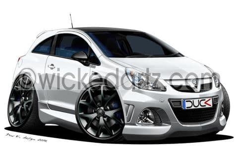 Vauxhall Corsa MK3 'Arctic Edition' White DK (Items from £9.50)