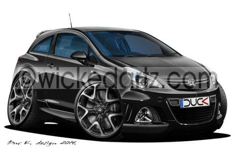 Vauxhall Corsa MK3 VXR (2011) Black DK (Items from £9.50)