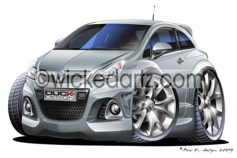 Vauxhall Corsa MK3 VXR Silver DK (Items from £9.50)