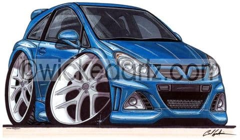 Vauxhall Corsa VXR Arden Blue (Items from £9.50)
