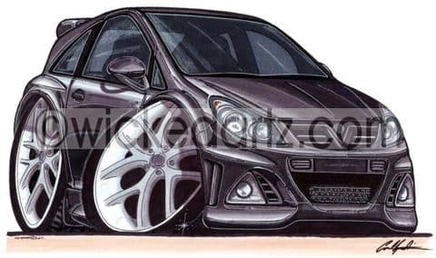 Vauxhall Corsa VXR Black (Items from £9.50)