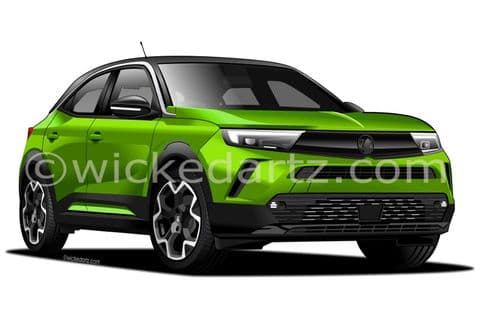 Vauxhall Mokka 2021+ Green (Items from £9.50)