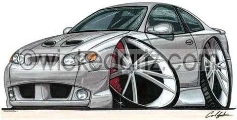 Vauxhall Monaro VXR Silver (Items from £9.50)