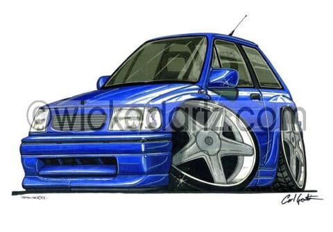 Vauxhall Nova Blue (Items from £9.50)