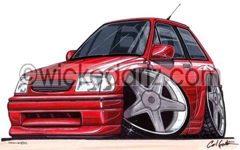 Vauxhall Nova Red (Items from £9.50)