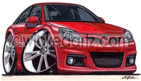 Vauxhall Vectra VXR Red (Items from £9.50)