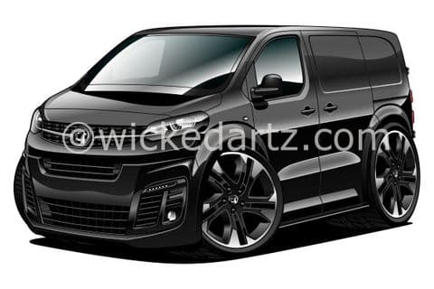 Vauxhall Vivaro Van 2019+ Black (Items from £9.50)