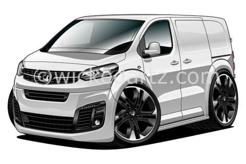 Vauxhall Vivaro Van 2019+ White (Items from £9.50)