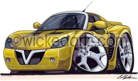 Vauxhall VX220 Yellow (Items from £9.50)