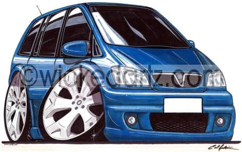 Vauxhall Zafira GSi Arden Blue (Items from £9.50)