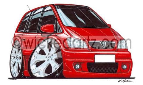 Vauxhall Zafira GSi Red (Items from £9.50)