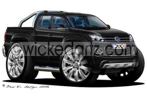 Volkswagen Amarok Pick Up Black DK (Items from £9.50)
