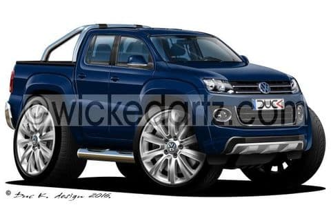Volkswagen Amarok Pick Up Blue DK (Items from £9.50)