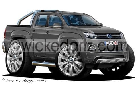 Volkswagen Amarok Pick Up Grey DK (Items from £9.50)