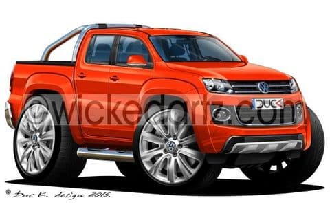 Volkswagen Amarok Pick Up Orange DK (Items from £9.50)