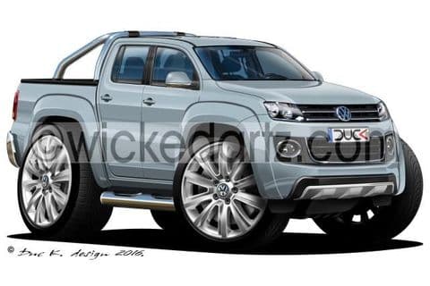 Volkswagen Amarok Pick Up Silver DK (Items from £9.50)