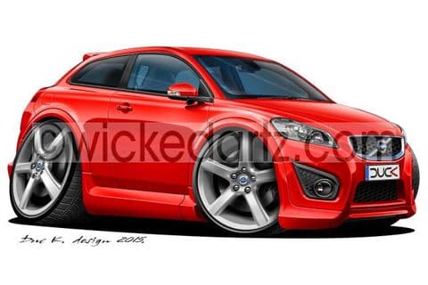 Volvo C30 Red DK (Items from £9.50)