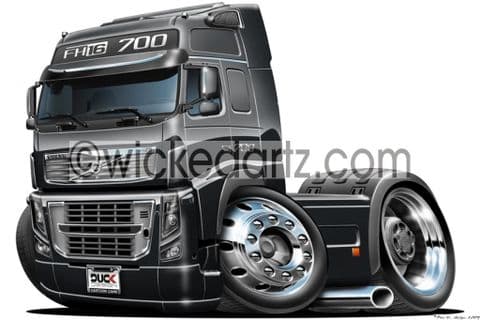 Volvo FH16 700 Truck Black DK (Items from £9.50)
