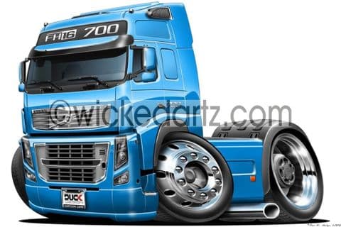 Volvo FH16 700 Truck Blue DK (Items from £9.50)