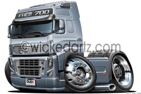 Volvo FH16 700 Truck Dark Silver DK (Items from £9.50)