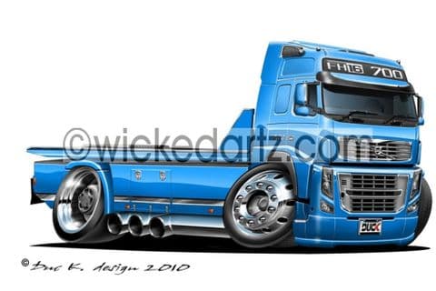 Volvo Tow Truck Blue DK (Items from £9.50)