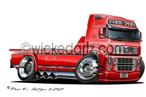 Volvo Tow Truck Red DK (Items from £9.50)