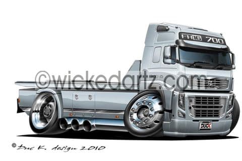 Volvo Tow Truck Silver DK (Items from £9.50)