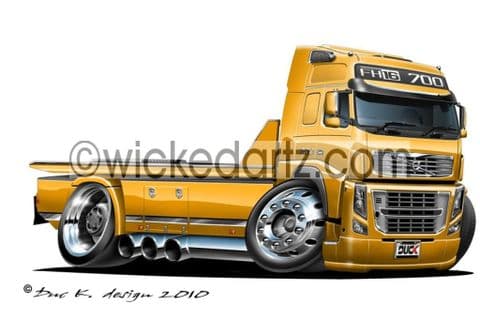 Volvo Tow Truck Yellow DK (Items from £9.50)