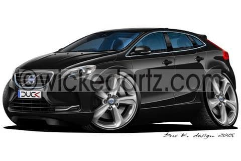Volvo V40 Black DK (Items from £9.50)
