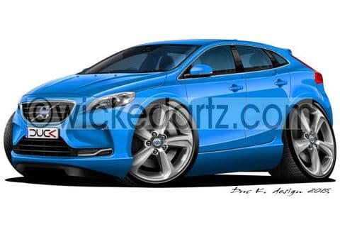 Volvo V40 Blue DK (Items from £9.50)