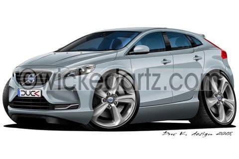 Volvo V40 Silver DK (Items from £9.50)
