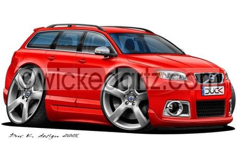 Volvo V70 Estate Red DK (Items from £9.50)