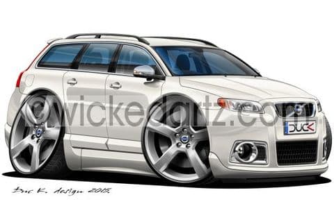 Volvo V70 Estate White DK (Items from £9.50)